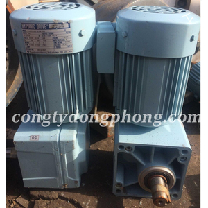 Motor giảm tốc cũ Nhật cốt ngang