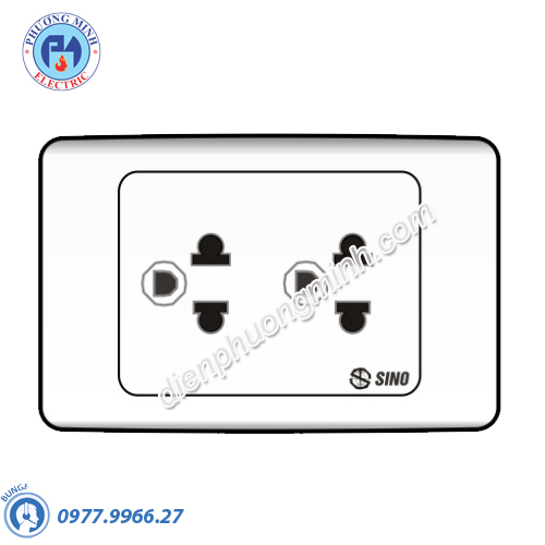 2 Ổ cắm 3 chấu 16A loại mỏng - Model S9MUE2