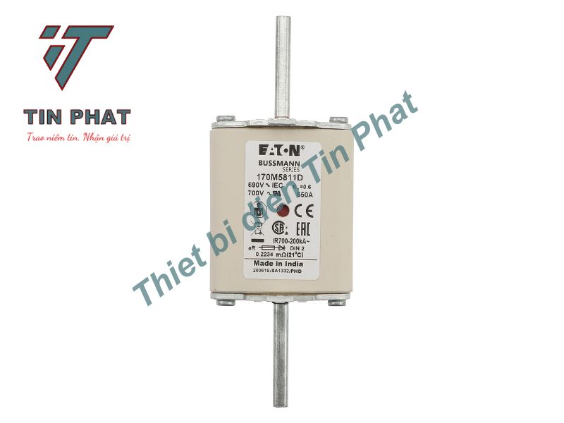 CẦU CHÌ EATON BUSSMANN 170M5811D 690V 550A