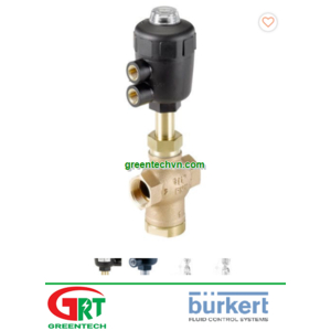 2002 | Burkert | Van cầu điều khiển bằng khí nén - đồng thau - Inox | Burkert VietNam