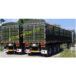 Bán mooc thùng khung mui CIMC 3 trục lốp 12.00R20 11.00R20 12R22.5 sơ mi rơ mooc tải CIMC Chính hãng