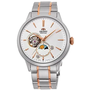 Đồng Hồ Nam Orient bambino sun and moon RA-AS0101S10B