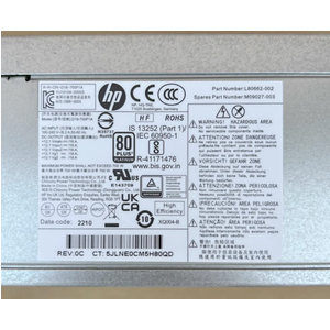 Bộ Nguồn HP Z2 G5 G8 Z2 G9 700W L80662-002 M09027-003 D19-700P1A