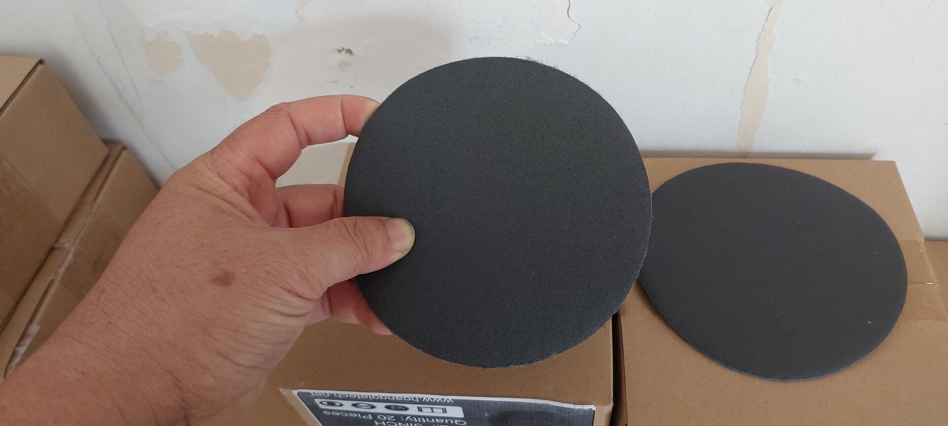 Hộp 20 Nhám mài kính 5inch A2 #500