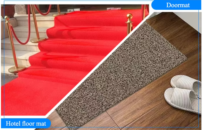Thảm Nhựa Rồi Cuộn Chùi Chân HND.HLE-NR1.2