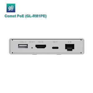 Bộ điều khiển từ xa Comet PoE (GL-RM1PE) KVM Control Over PoE, 4K@30Fps,Tailscale, 32GB eMMC Storage, Two-Way Audio,...