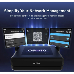 Bộ định tuyến GL-Inet Slate 7 Pro (GL-BE10000) Tri-band Wi-Fi 7 Travel Router VPN 1100 Mbps, DPI, OpenWrt