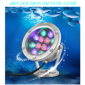 Đèn LED âm nước chân đế 6W