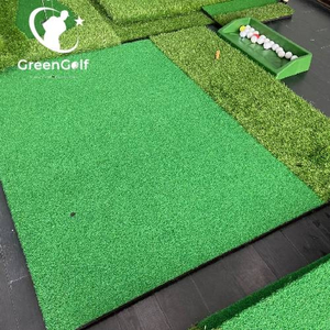 Combo Lều Tập Golf 2X3m + Thảm Tập Swing 1.2X1.2m + Put Gỗ+ Khay bóng + 25 bóng golf trắng mới