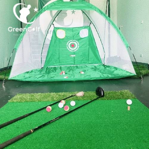 Thảm Tập Golf, Thảm Swing Golf kích thước 1.5*1.5m - Thảm Tập Hỗ Trợ Tập Kỹ Thuật Swing Golf Viền Mẫu 2