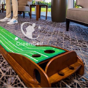 Thảm Tập Putting Golf Gỗ - Thảm Tập Putt Tại Nhà Tiện Lợi