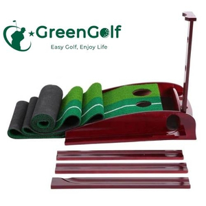 Thảm Tập Putting Golf Gỗ - Thảm Tập Putt Tại Nhà Tiện Lợi