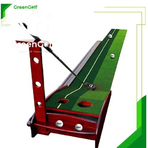 Thảm Tập Putting Golf Gỗ - Thảm Tập Putt Tại Nhà Tiện Lợi