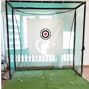 Khung Tập Golf KT 2.5*2.5*1m,_Khung Golf Lắp Ghép_ Lưới May Viền
