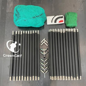 Combo Khung Tập Golf INOX 3x3x1m + Thảm Tập Golf 3x4m Ba Chức Năng Swing, Put, Chip