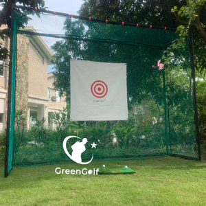 Khung Tập Golf INOX 4x3x1M Cao Cấp _ Khung Golf Lắp Ghép _ Lưới May Viền