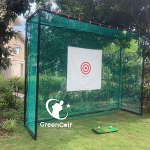 Khung Tập Golf INOX 4x3x1M Cao Cấp _ Khung Golf Lắp Ghép _ Lưới May Viền
