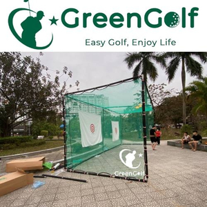 ComBo Khung Tập Golf INOX 6x3x3M + Thảm Put, Chip, Swing 3x6M