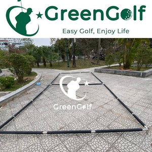 ComBo Khung Tập Golf INOX 6x3x3M + Thảm Put, Chip, Swing 3x6M