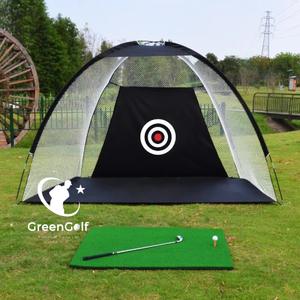 Combo Lều Tập Golf 1.4x2m + Thảm Tập Swing 1.2x1.2m + Tặng Kèm 3 Bóng Xốp Chơi Kỹ Thuật + 2 Tee