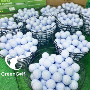 Combo Lều Tập Golf 2X3m + Thảm Tập Swing 1.2X1.2m + Put Gỗ+ Khay bóng + 25 bóng golf trắng mới