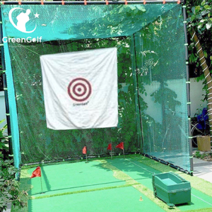 Combo Khung Tập Golf KT 3x3x3m + Thảm Tập Golf 3x5m + Máy Nhả Bóng Tự Động + Giỏ Chơi Chip