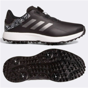 Giày golf nam S2G BOA GV9782 spiked màu Đen hiệu Adidas