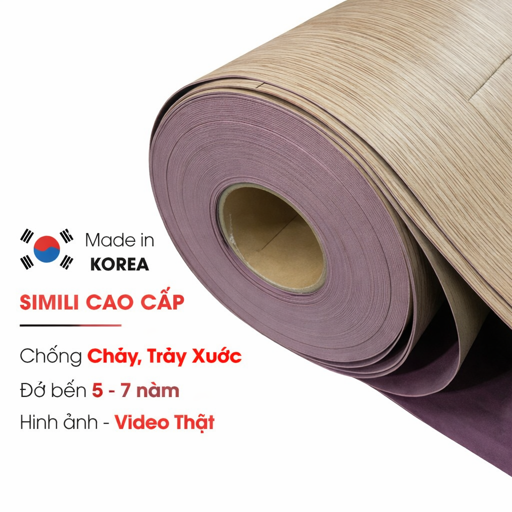 Tấm nhựa trải sàn simili CHỐNG CHÁY HÀN QUỐC- Loại dày 1.2mm DNG