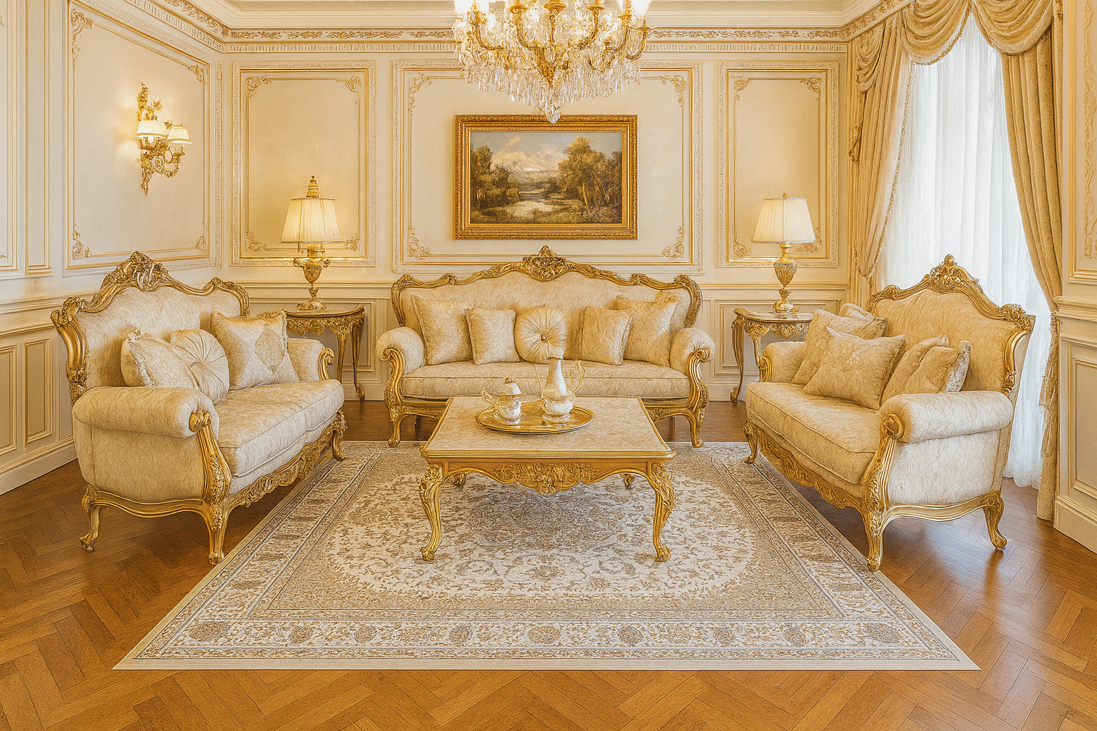 THẢM DỆT CỔ ĐIỂN CAO CẤP- GO-MOUSSE E_2203