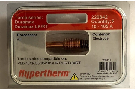 Điện cực 220842 Hypertherm electrode