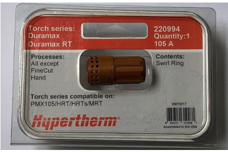 Vòng xoáy khí 220994 Hypertherm swirl ring