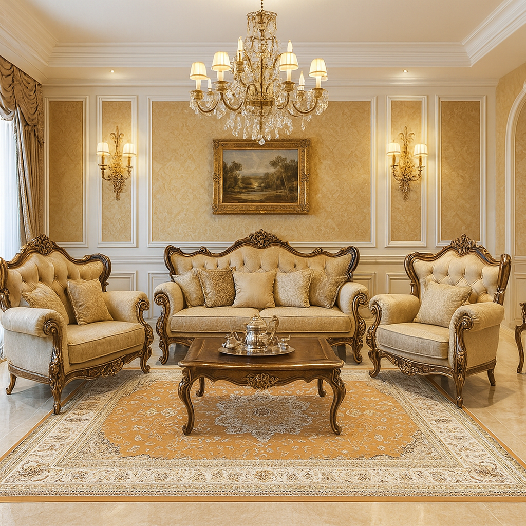 THẢM DỆT CỔ ĐIỂN CAO CẤP- GO-SILENT N_2330RO