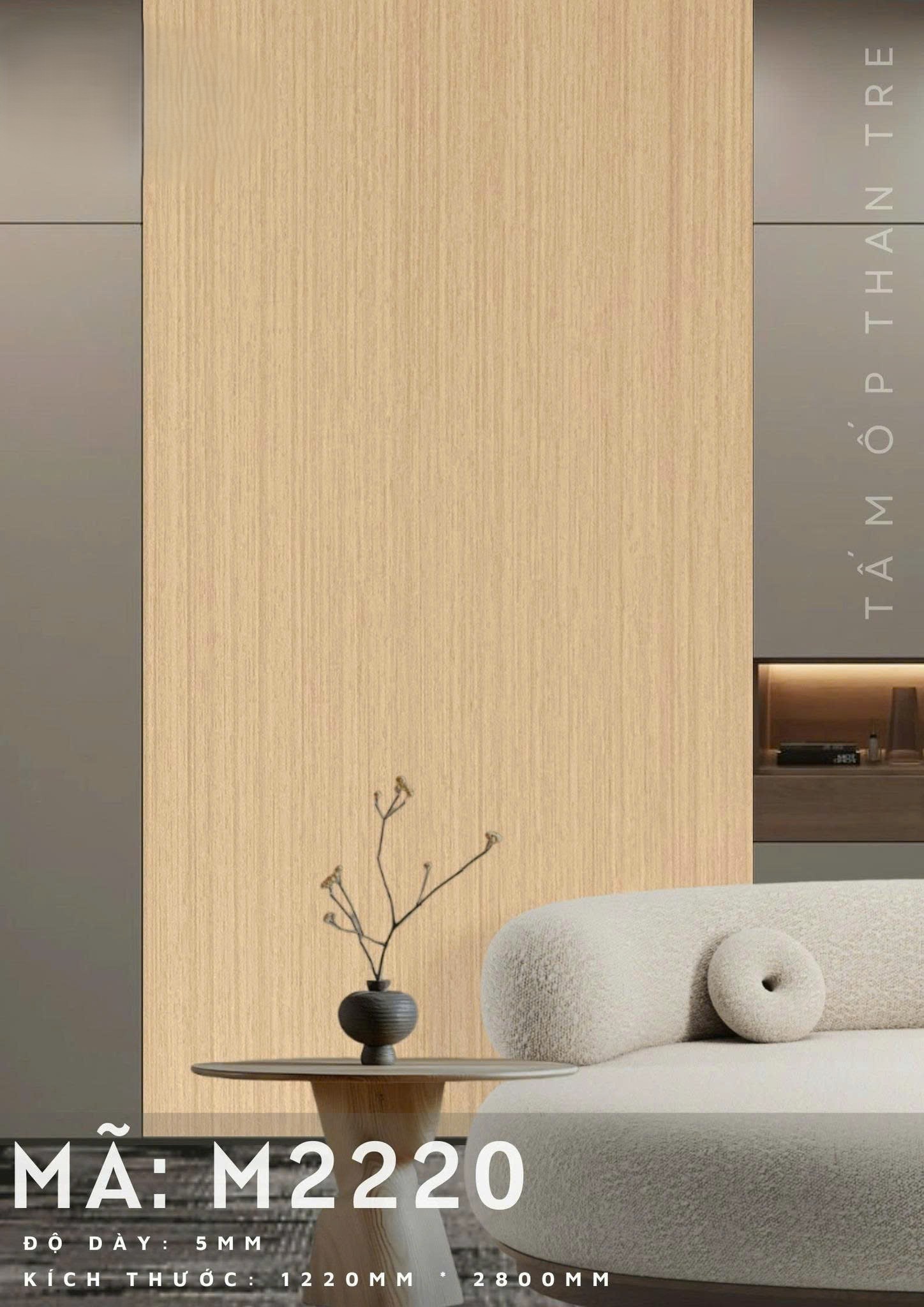 BỘ TẤM ỐP THAN TRE+ LAM 6 SÓNG 5MM CAO CẤP TẠI HỒ CHÍ MINH