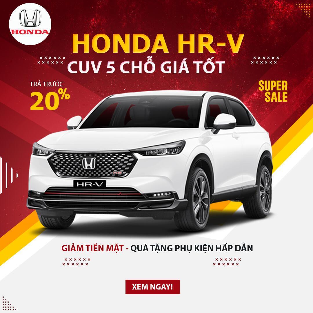 Bảng giá xe Honda HR-V 2022 Tại Quảng Nam: Giá lăn bánh & khuyến mãi
