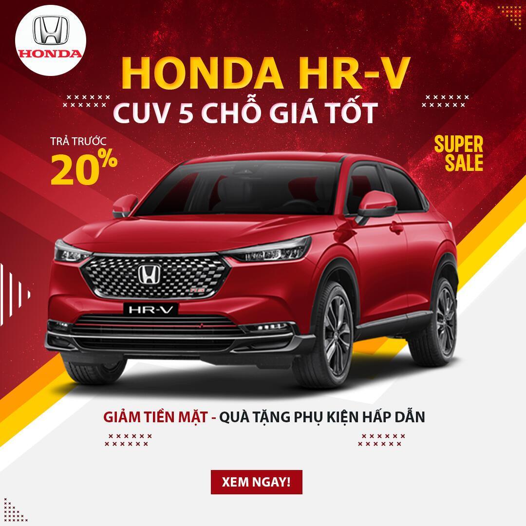 Giá lăn bánh xe Honda HRV 2023 tại Việt Nam