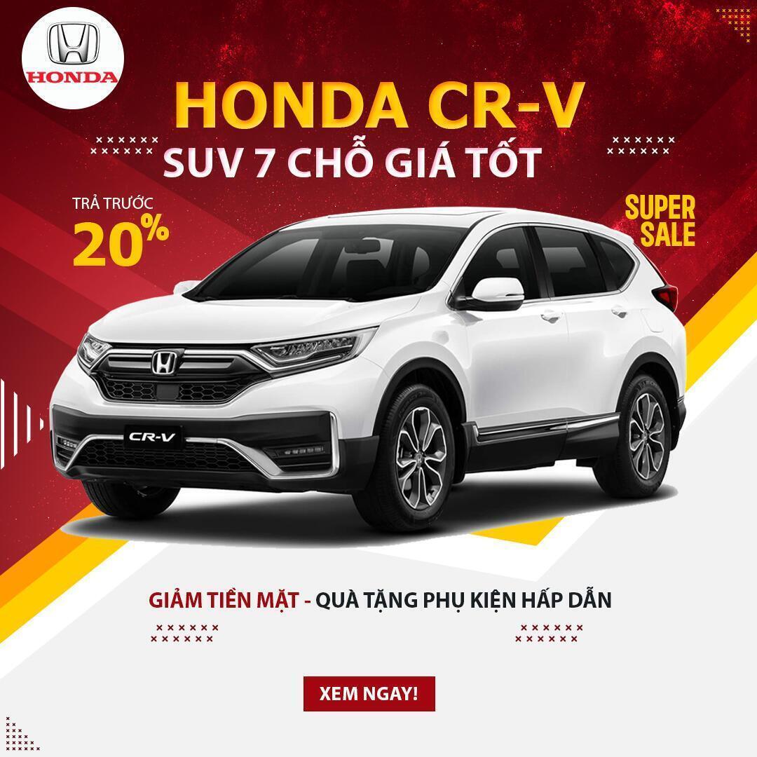 Giá xe Honda CRV 7 chỗ 2018 lăn bánh ra biển bao nhiêu  MuasamXecom