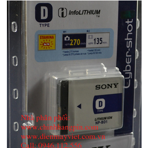 Pin (battery) máy ảnh Sony NP-BD1 for DSC-T70 T77 T90 T500 T300 T200 T900 chính hãng original