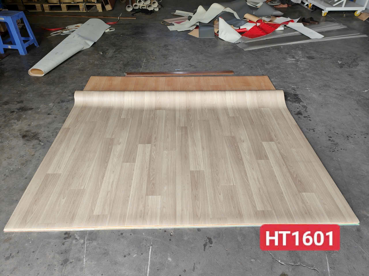 Tấm nhựa trải sàn vinyl PVC dân dụng cao cấp- MIA- HEMOGEN