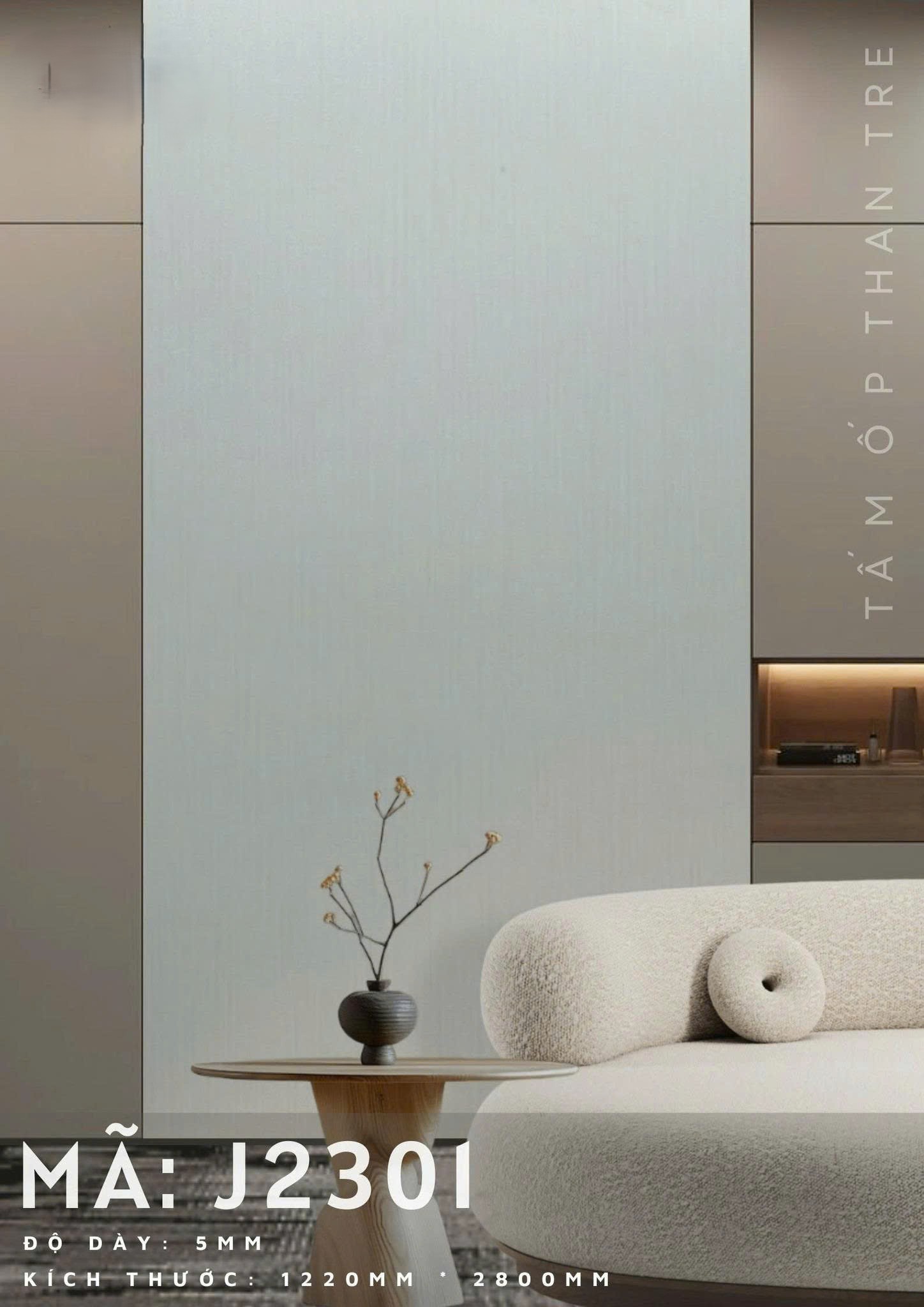 BỘ TẤM ỐP THAN TRE+ LAM 6 SÓNG 5MM CAO CẤP TẠI HỒ CHÍ MINH