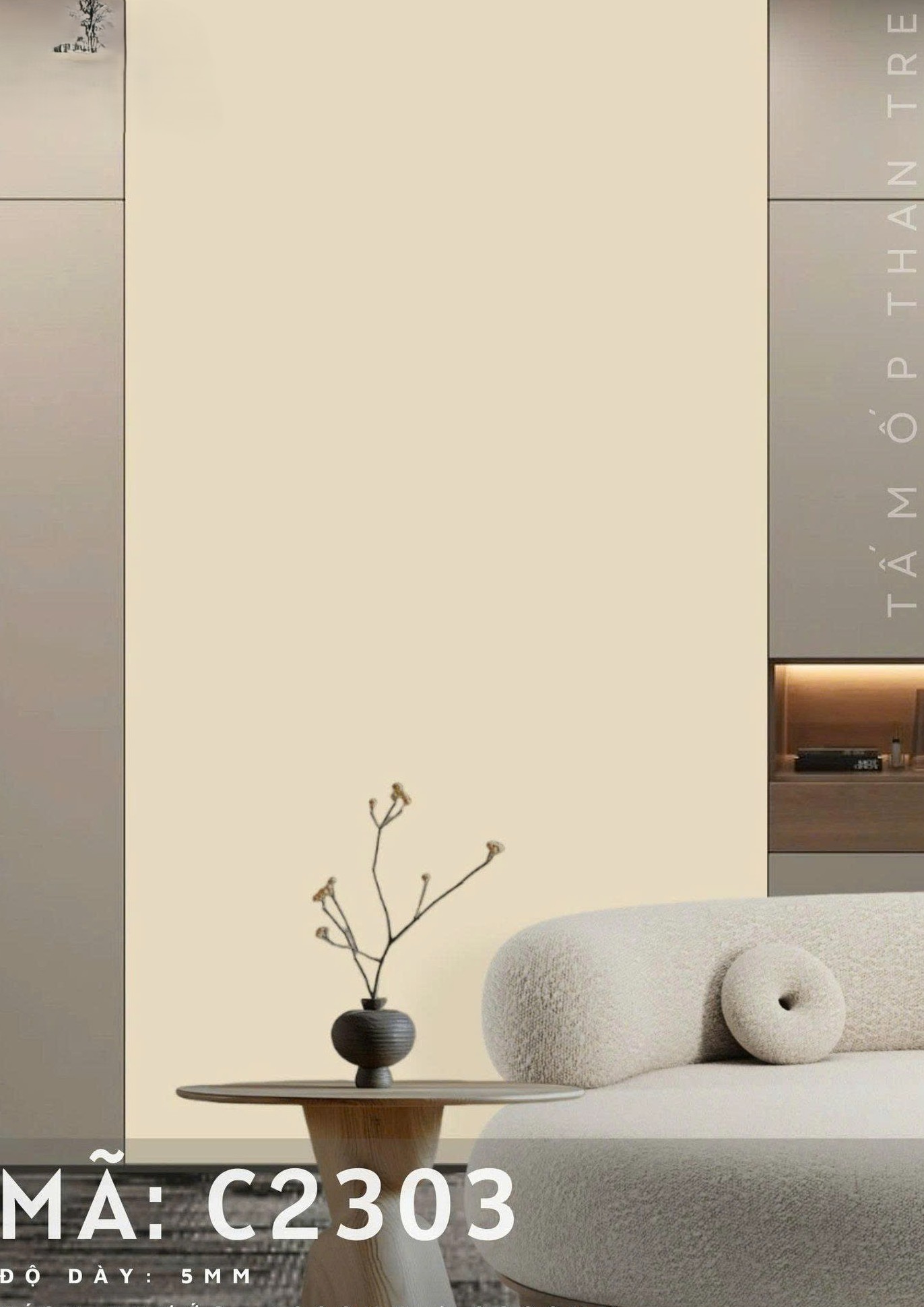 BỘ TẤM ỐP THAN TRE+ LAM 6 SÓNG 5MM CAO CẤP TẠI HỒ CHÍ MINH