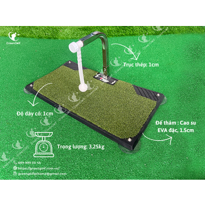 THẢM TẬP GOLF SWING XOAY 360° - PGM HL005