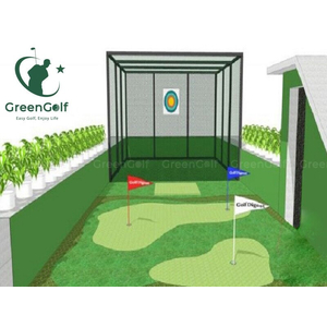 THIẾT KẾ THI CÔNG SÂN TẬP GOLF TRÊN SÂN THƯỢNG TẠI BẮC GIANG