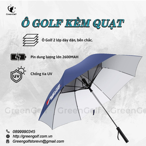 Ô Golf Tích Hợp Quạt - GG808