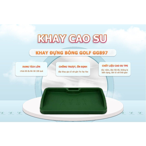 Khay Đựng Bóng Golf Cao Su