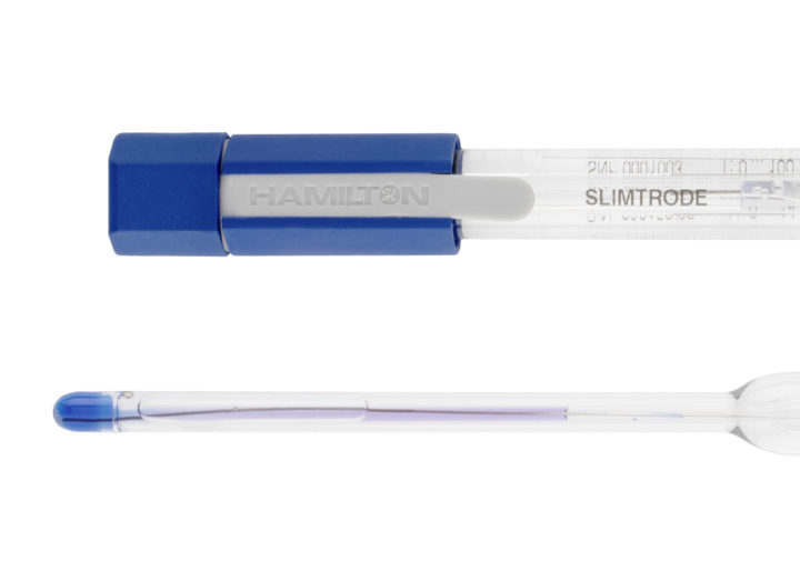 238150 Điện cực SlimTrode đo pH trong ống nghiệm Hamilton