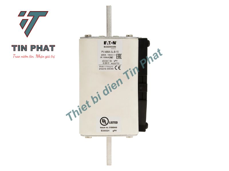 CẦU CHÌ EATON BUSSMANN PV-400A-3L-B-15 1500V 400A