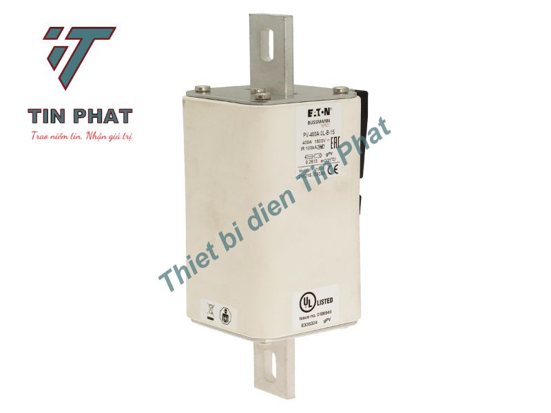 CẦU CHÌ EATON BUSSMANN PV-400A-3L-B-15 1500V 400A