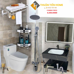 Combo Trọn Bộ Thiết Bị Phòng Tắm 9 Món Tiết Kiệm (6.300k)