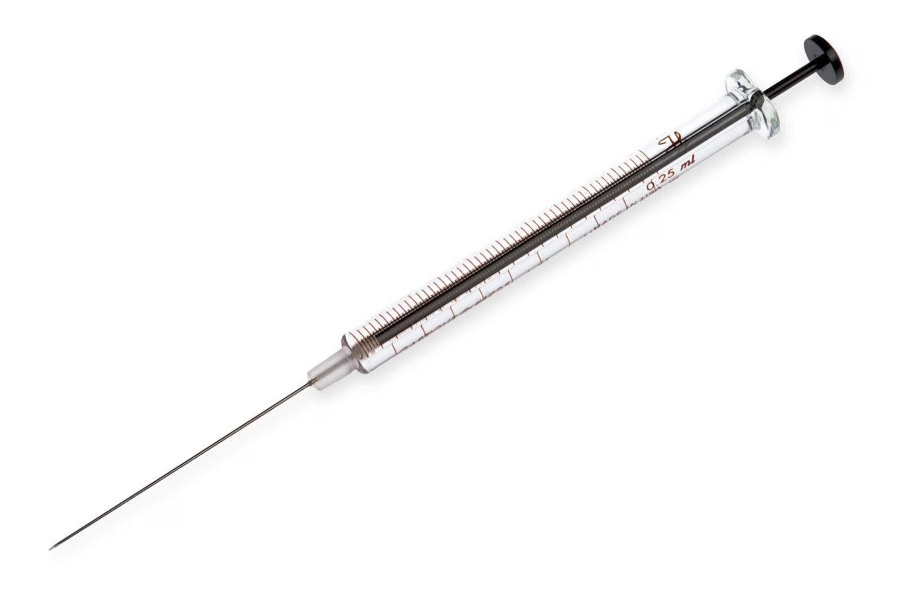 250 µL, Gastight Syringe, Luer Tip Cemented Needle (LTN), PN: 81175