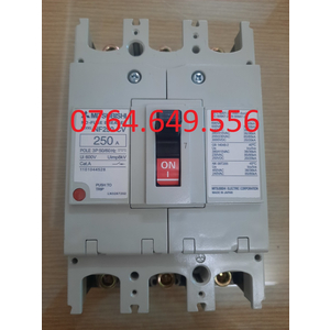 MCCB MITSUBISHI CŨ 250A trắng
